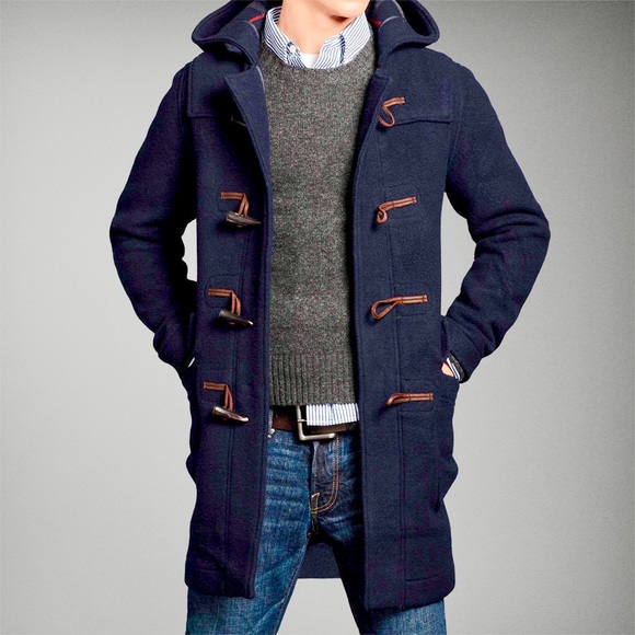 abercrombie peacoat mens